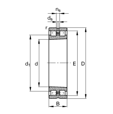 ALS NN3052-AS-K-M-SP, (j) DIN 5412-4 (bio)(zhn)Ҫߴ, ǶλS, pFF 1:12 ɷx, ּpСď(ni)϶ƹ
